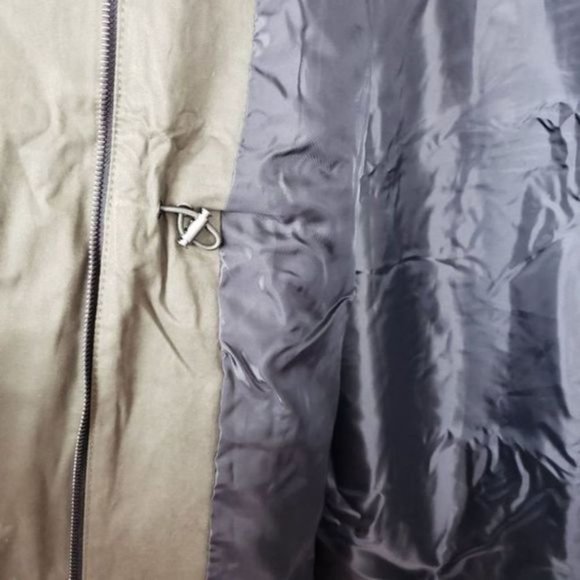 Lane Bryant Green Color Block Anorak Jacket 18/20 - Picture 7 of 8